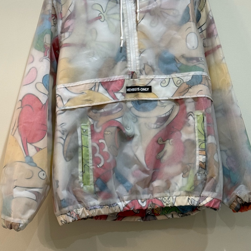 Nickelodeon Red and Blue Raincoat